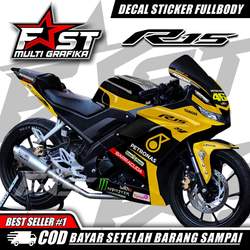 Jual Promo Decal R V Full Body Petronas Stiker R V Full Body Striping R V Full Body