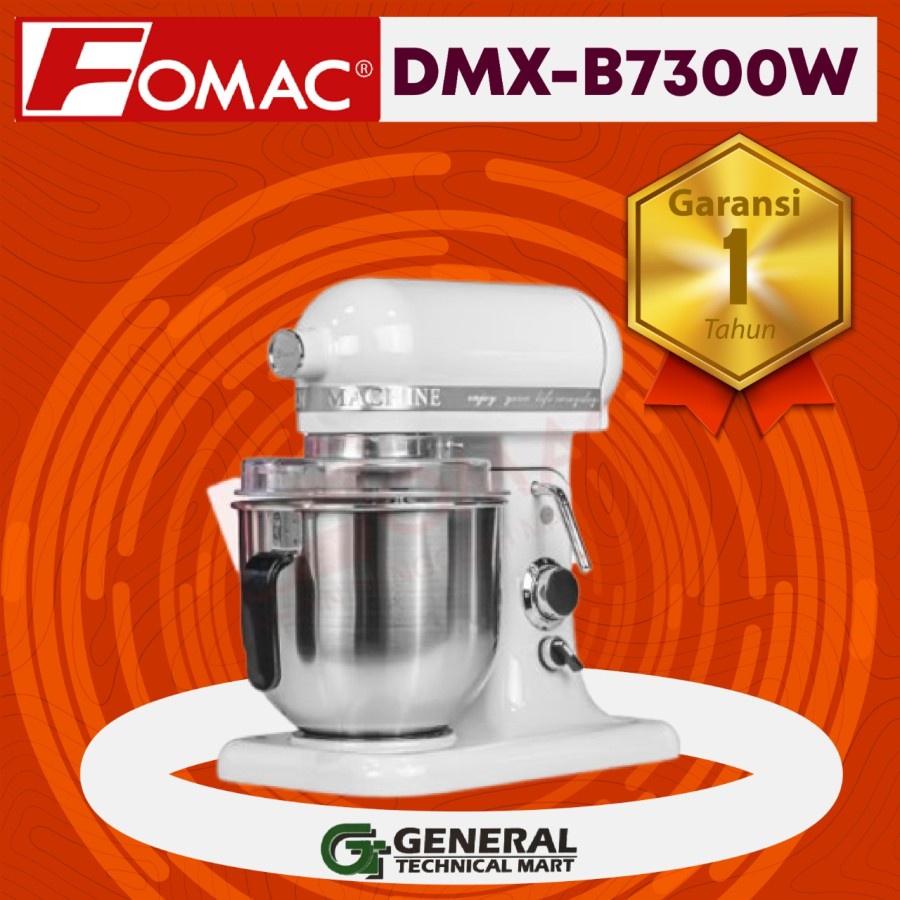 Jual FOMAC PLUS PLANETARY MIXER DMX-B7300W mesin mixer roti kue ...