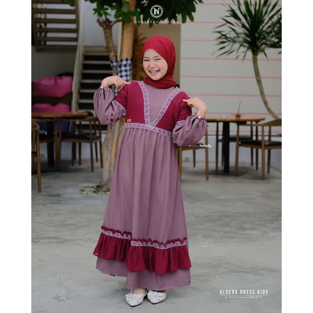 Jual Aldera Dress Mom & Kids Family Couple By Nadheera Luxury | Shopee ...