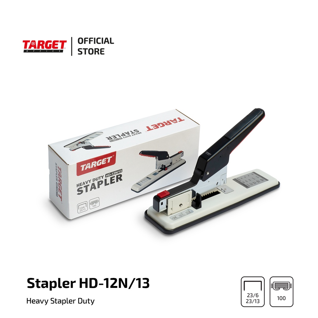 Jual Target Stapler HD 12 N / 13 ( heavy duty stapler ) Shopee