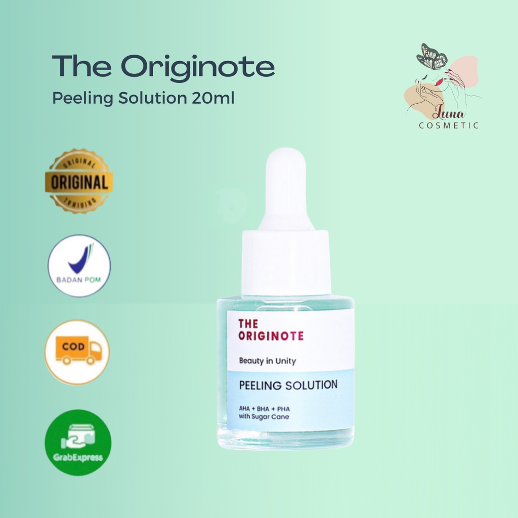 Jual The Originote Peeling Solution 20ml - Serum Eksfoliasi Wajah untuk ...