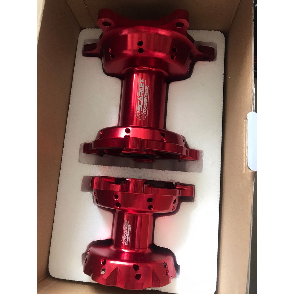 Jual Trombol Hub Tromol Depan Belakang Scarlet CRF 150 L 36 Hole Double ...