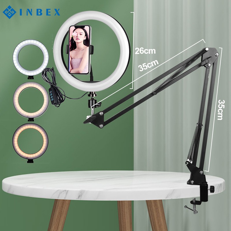Jual Ring Light Tripod Overhead Tripod hp Phone Bracket Multifunctional ...