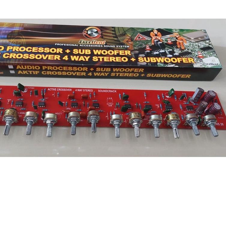 Jual FREE ONGKIR!KIT CROSSOVER AKTIF 4 WAY PLUS SUBWOOFERKD2 Shopee