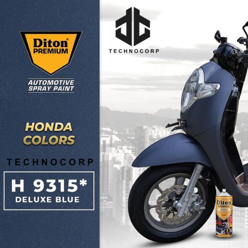 Jual CAT DITON PREMIUM H 9315 DELUXE BLUE / HONDA BIRU METALLIC 46 ...