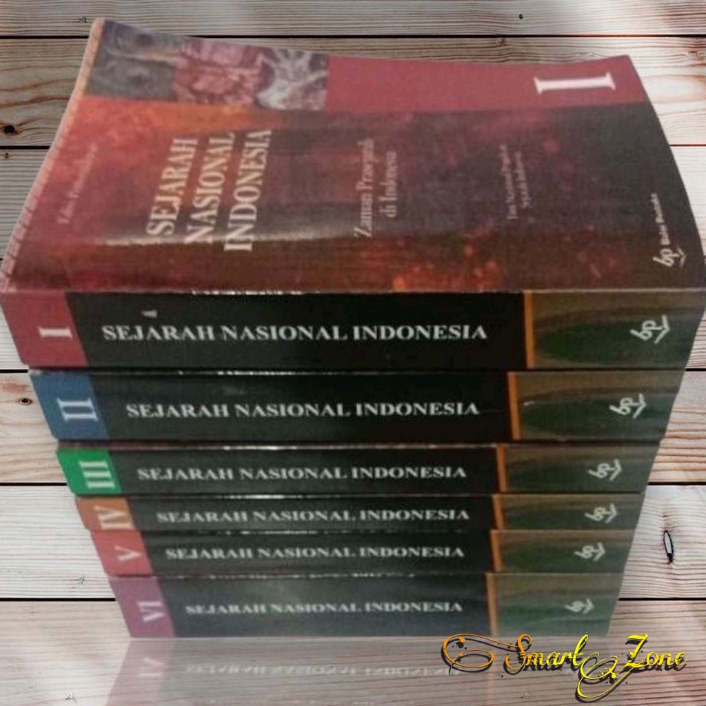 Jual [PAKET HEMAT] Sejarah Nasional Indonesia /SNI Fullset Jilid I-VI ...