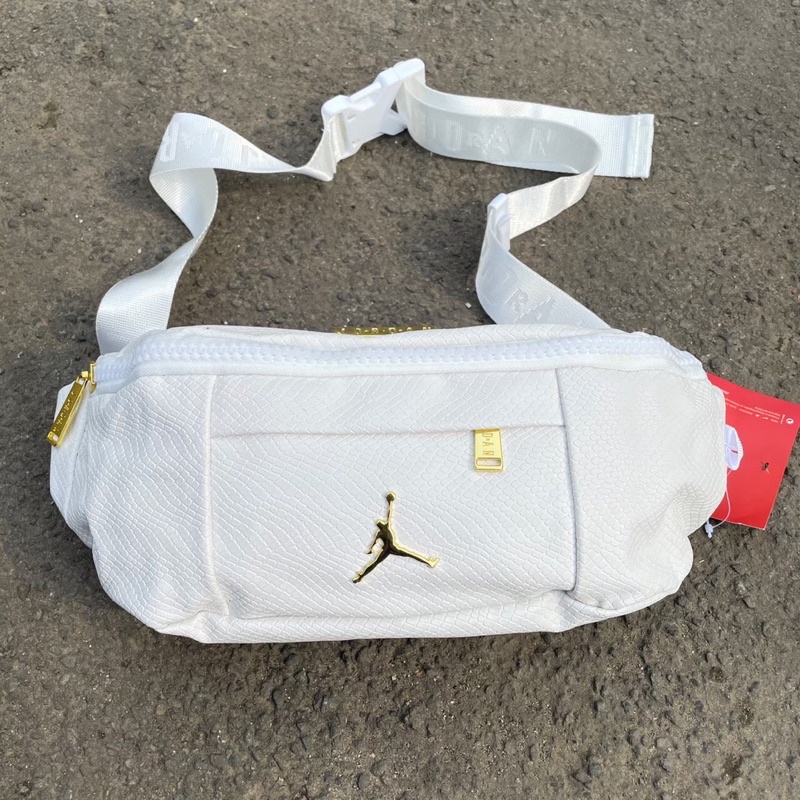 Jual WAISTBAG AIR JORDAN REGAL WHITE Shopee Indonesia