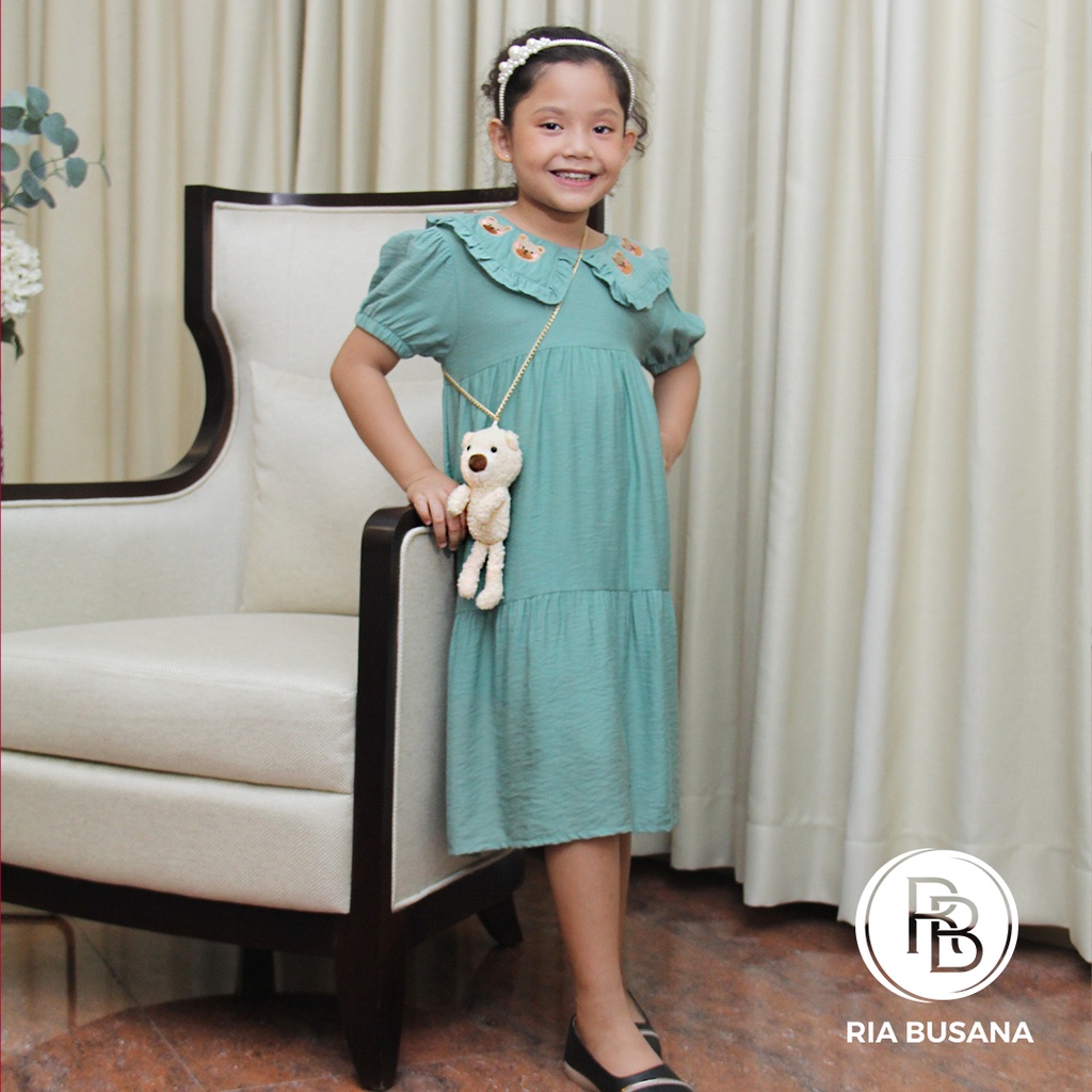 Jual Ria Busana - Ul Kids - Dress Anak Perempuan + Boneka Art. 989-1 ...
