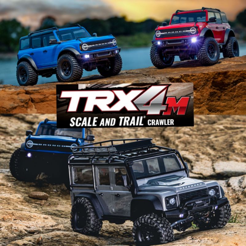 RC-Lagersatz Edelstahl - Für Traxxas TRX4M 1/18 Crawler Auto