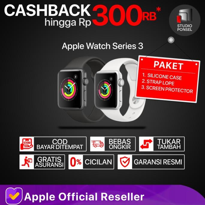 Harga apple watch series deals 3 38mm di ibox