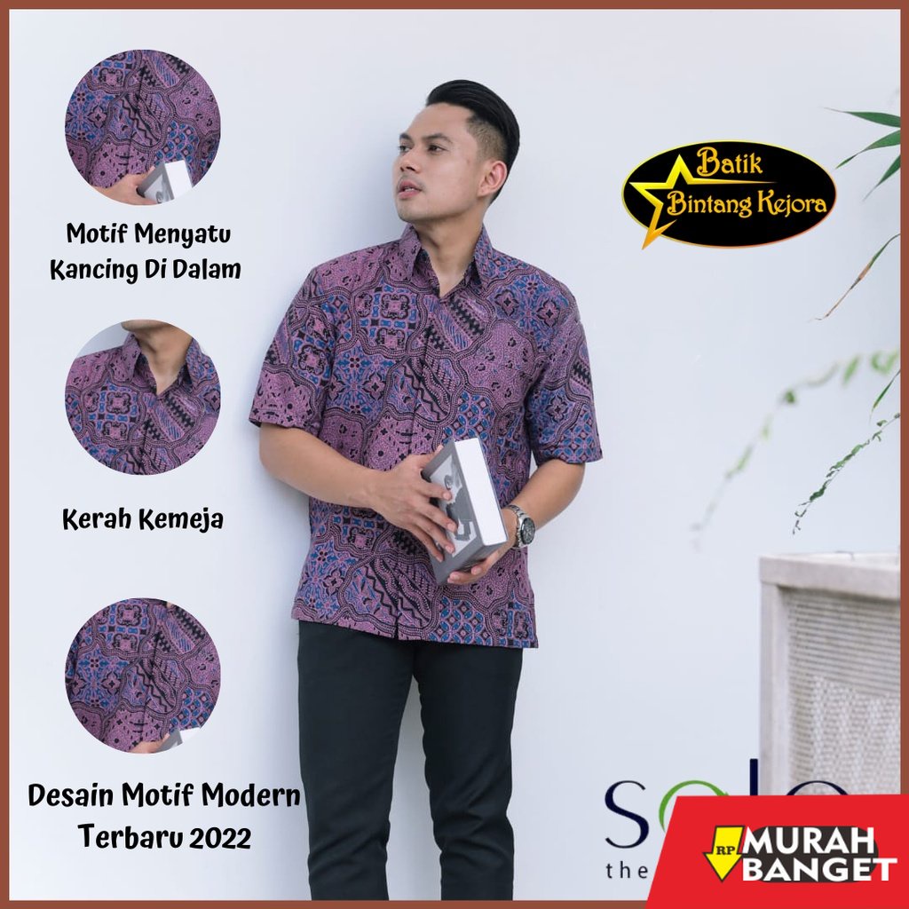 Jual Gaya Baru Di Tahun Baru- Batik Lengan Panjang 2022 Motif Mewah ...