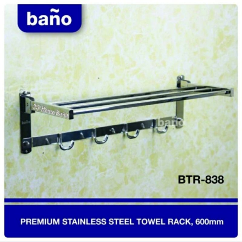 Jual Rak Handuk Gantungan Handuk Cantolan Baju Stainless Sus Ss Tebal Shopee Indonesia