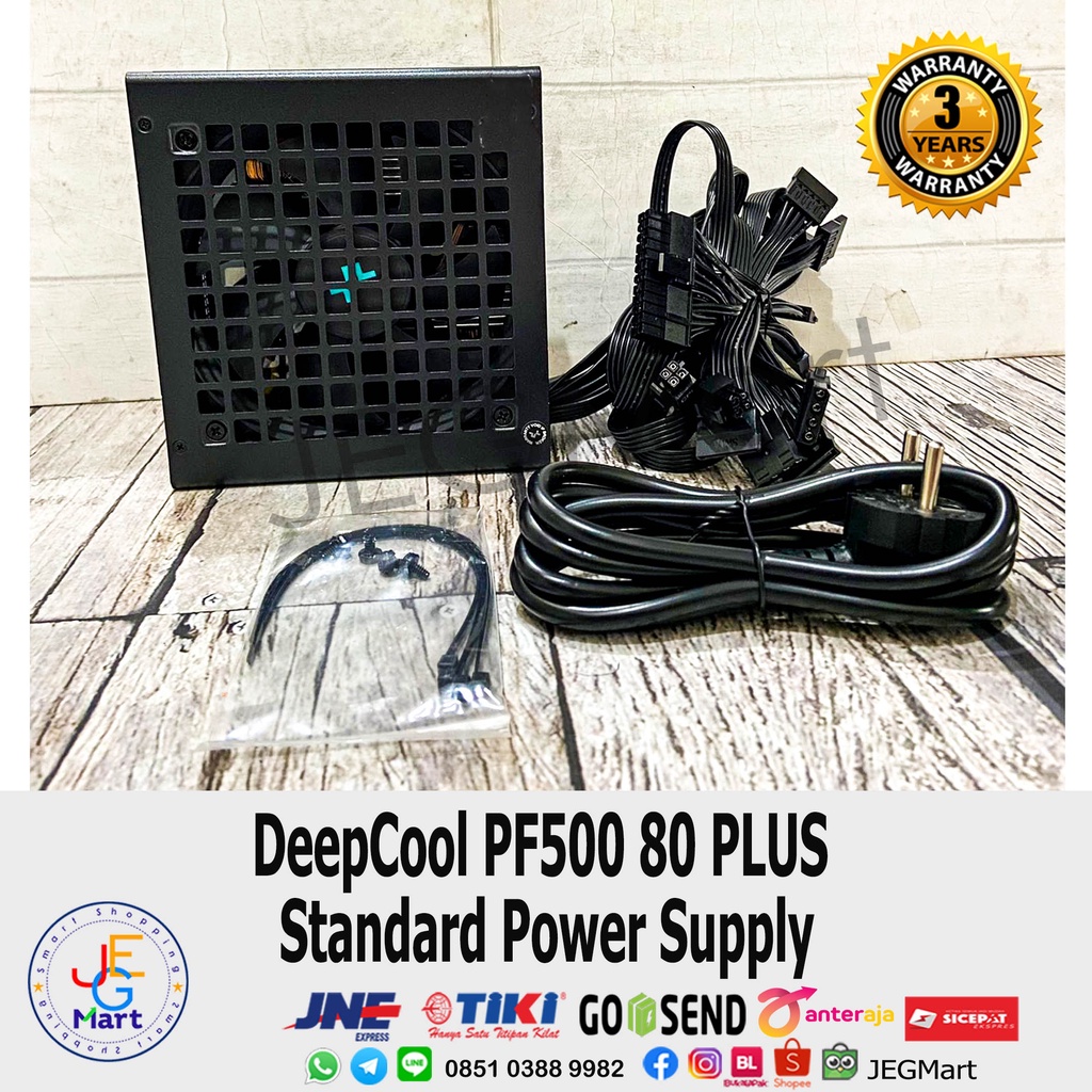 Jual DeepCool PF500 80 PLUS Standard Power Supply | Shopee Indonesia