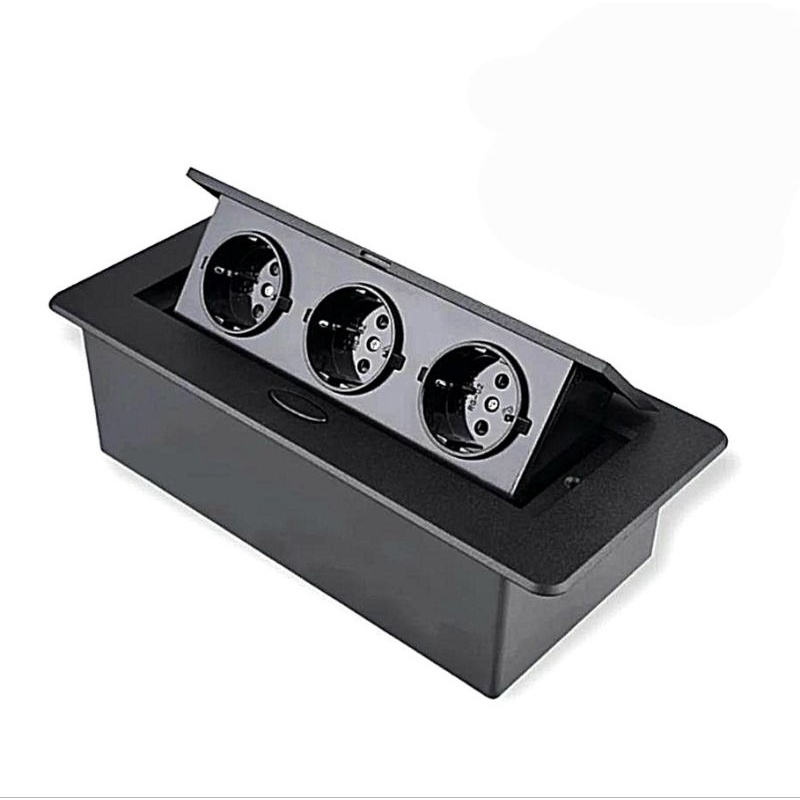 Jual STOP KONTAK MEJA MEETING INBOW/POP UP TABLE SOCKET INBOW | Shopee ...