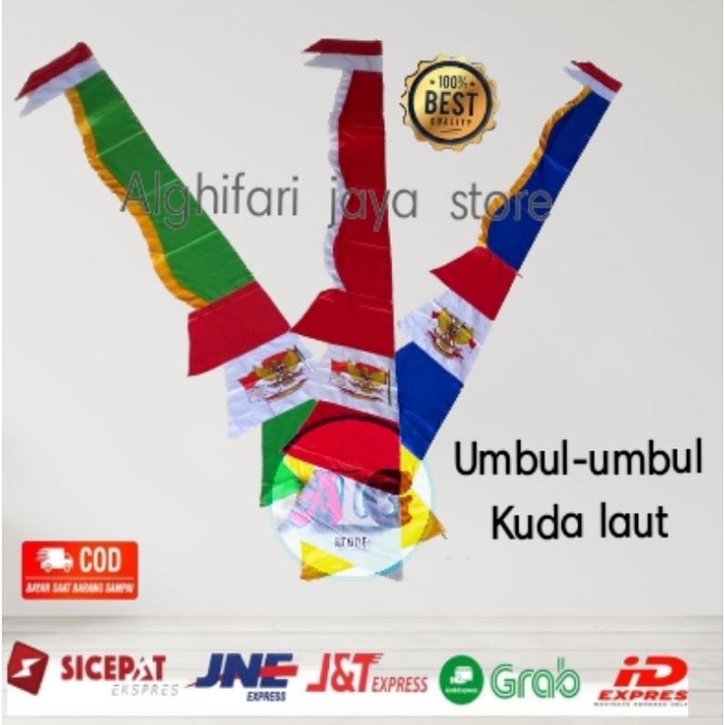 Jual BENDERA UMBUL-UMBUL KUDA LAUT | Shopee Indonesia