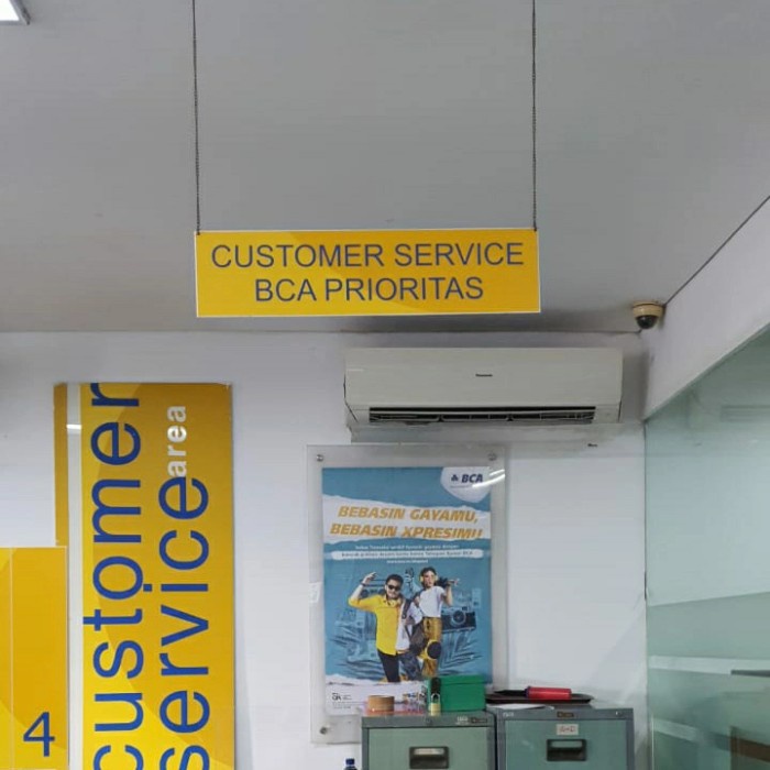 Jual Hanging Sign Bca/Signage Gantung Bca | Shopee Indonesia