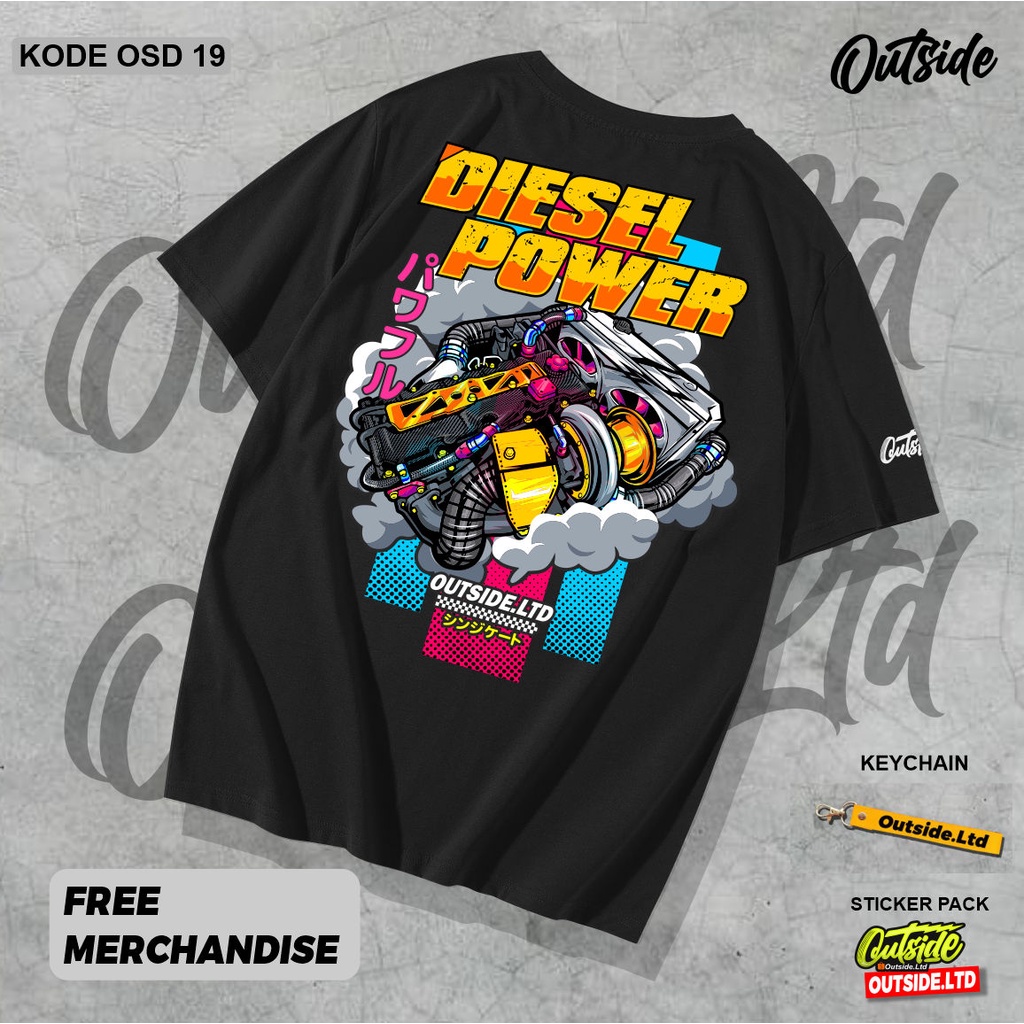 Jual KAOS DIESEL TURBO TSHIRT CUMI CUMI DIESEL POWER Shopee Indonesia