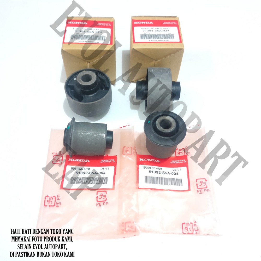 Jual Bushing Lower Arm Sayap Depan Besar Kecil Crv Gen Original Set Pcs Shopee Indonesia