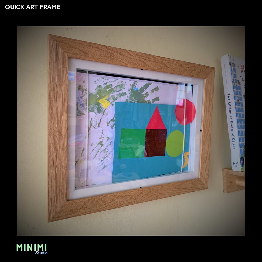 Jual Art Frame Pigura Karya Seni Anak Quick Akrilik | Shopee Indonesia