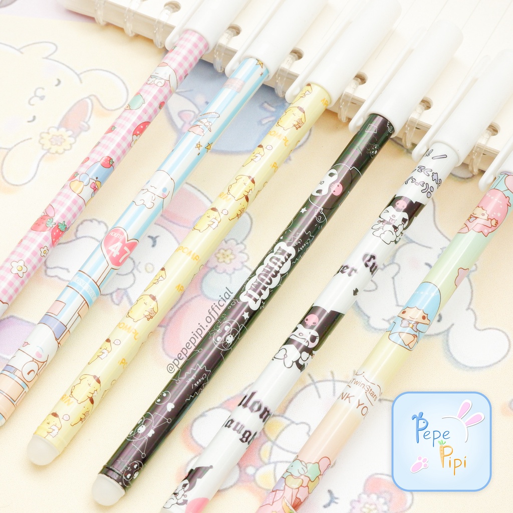 Jual Pena Gel Hapus Sanrio Pulpen Bisa Dihapus Di Hapus Erasable Pen ...