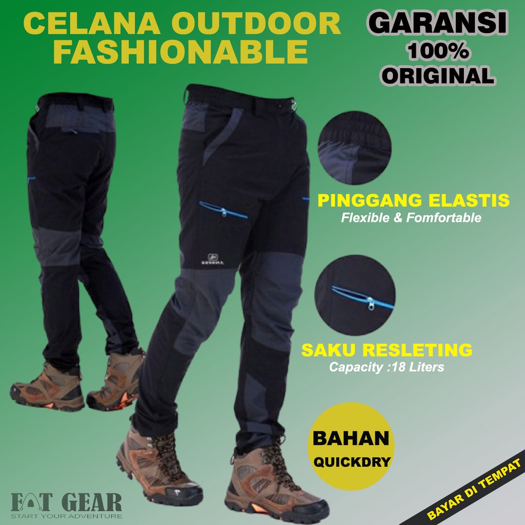 Andess Celana Gunung Pria Wanita Quickdry