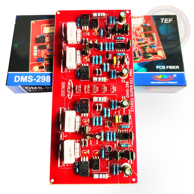 Jual DRIVER SUPER OCL SOCL 506 STEREO TEF POWER AMPLIFIER DMS 298