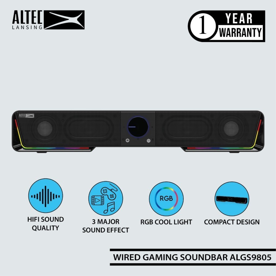 Altec lansing hot sale sound bar