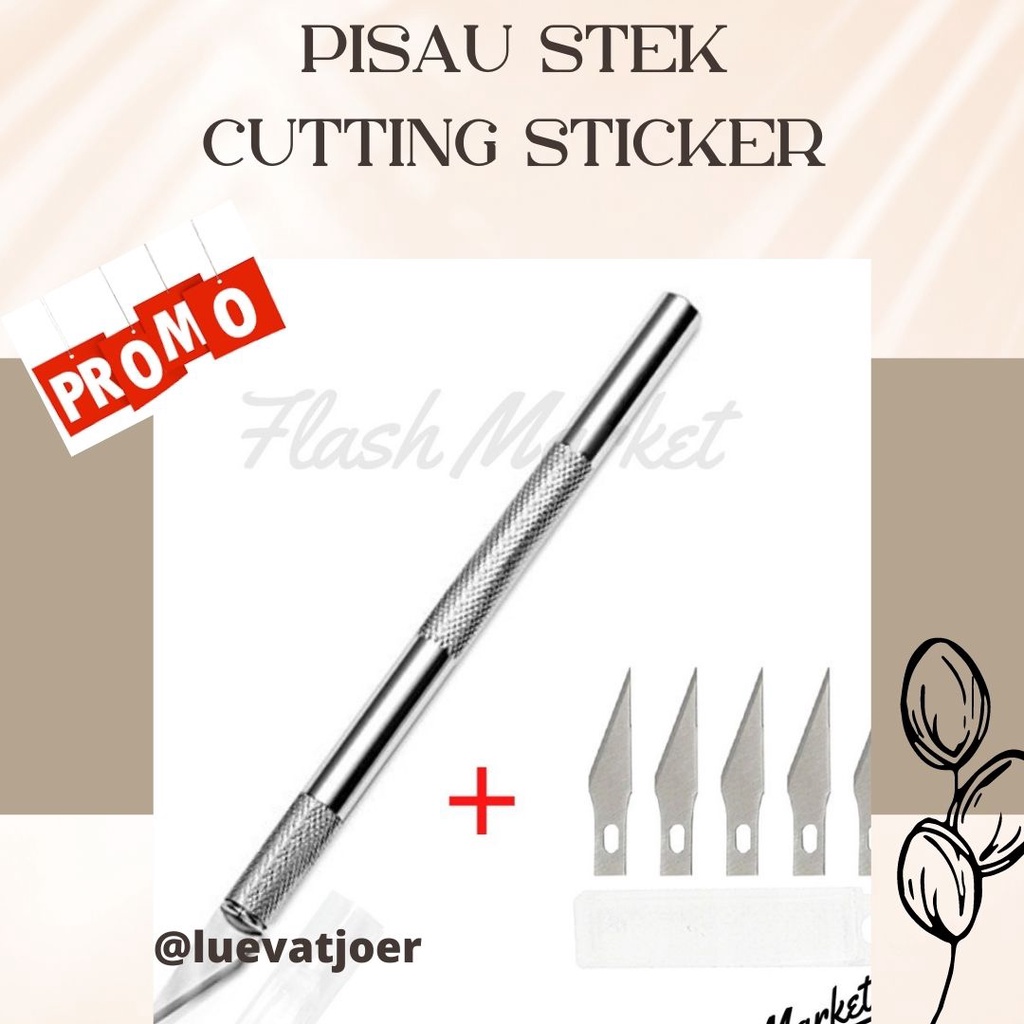 Jual Ready Pisau Presisi Cutting Pen Sticker Pisau Stek Cutting Sticker Cutting Pen