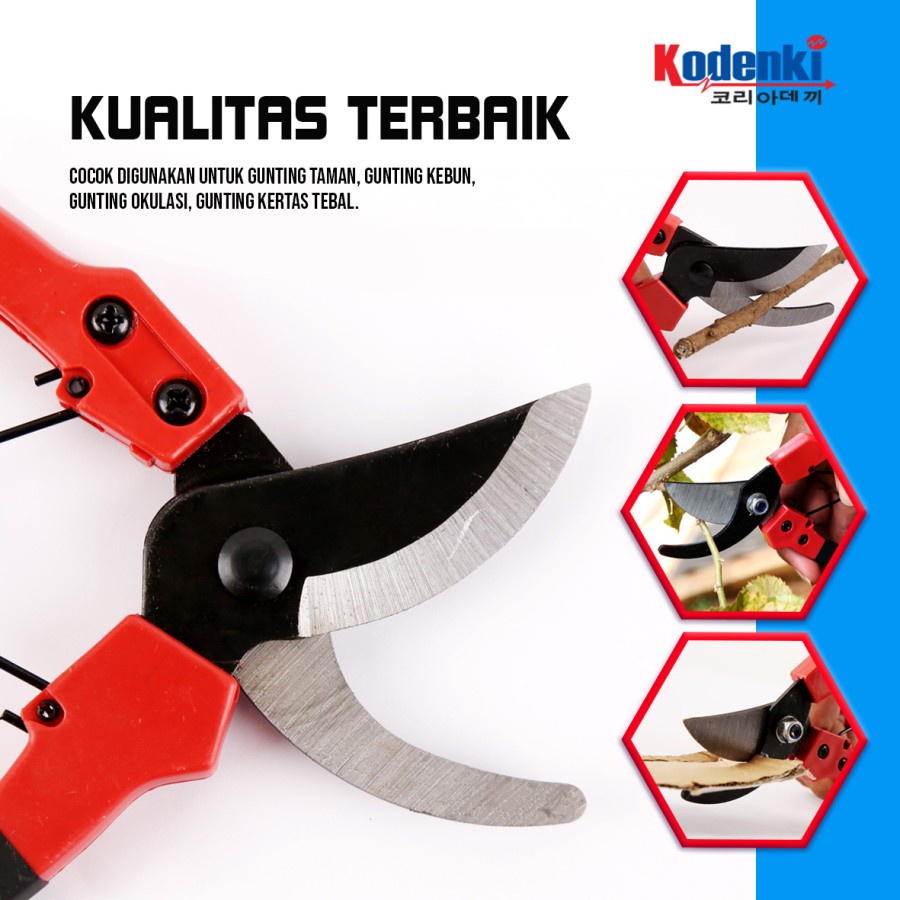Jual Pruning shears gunting dahan ranting tanaman 8 inch | Shopee Indonesia