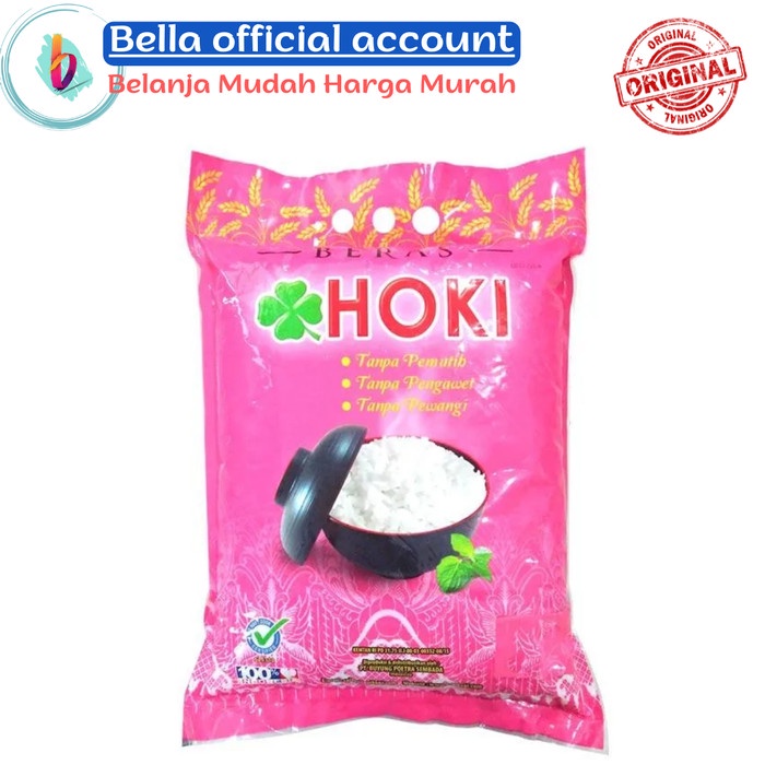 Jual HOKI Beras 5 Liter Dipanen Dari Padi Pilihan | Shopee Indonesia