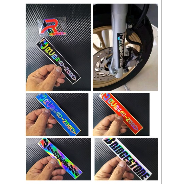 Jual STICKER SHOCK DEPAN RACING BOY CUTTING | Shopee Indonesia