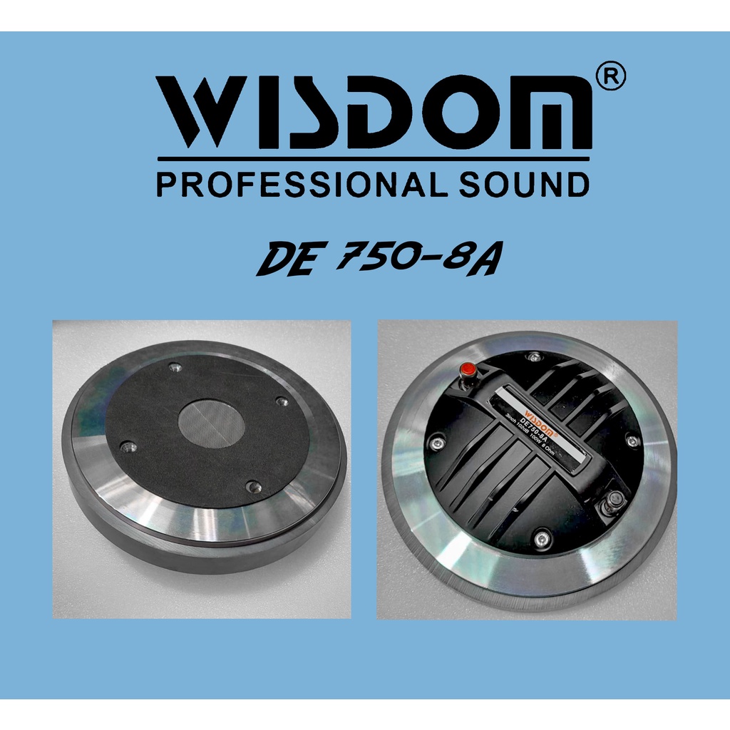 Jual Wisdom DE 750-8A Driver Tweeter Speaker | Shopee Indonesia