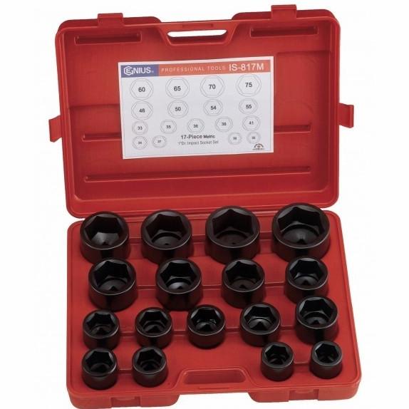 Jual genius tools impact socket set drive 1 inch ukuran 2475mm ( IS
