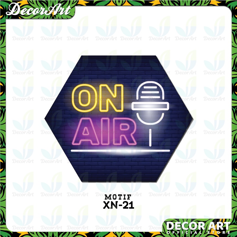 Jual DecorArt - Dekorasi Hiasan Dinding Segi 6 Hexagonal Tema Sign ...