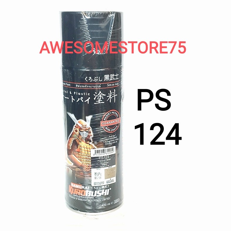 Jual SAMURAI PS124 PREMIUM SILVER Perak PS 124 Cat Semprot Pilox Paint ...
