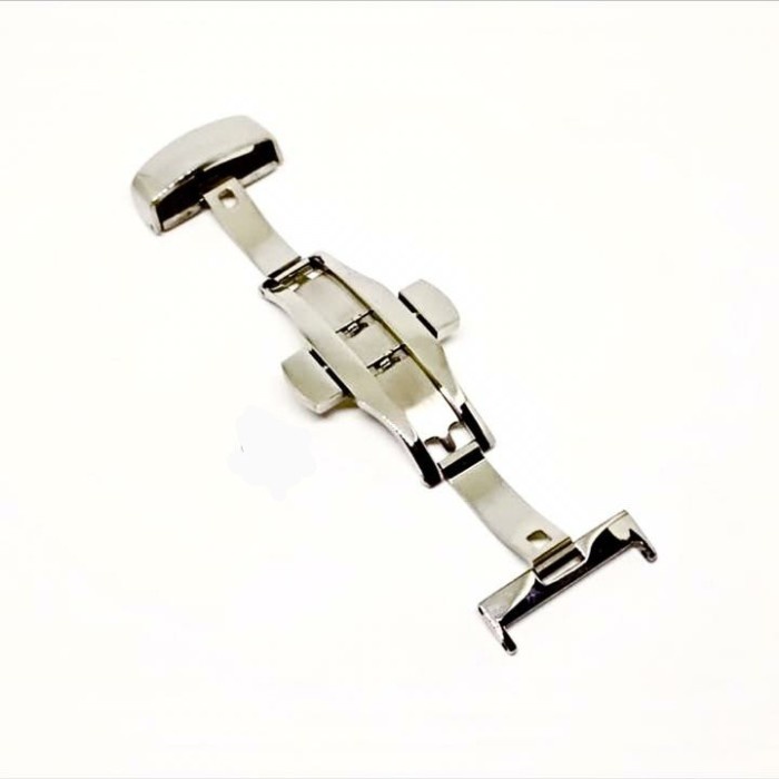 Jual Buckle Jam Automatic Push Button Butterfly Claps 18/20/22Mm ...