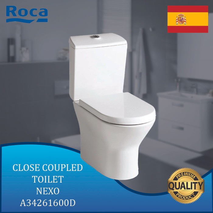 Jual TERBAIK ROCA NEXO KLOSET DUDUK MONOBLOK CLOSE COUPLED 305MM SET ...