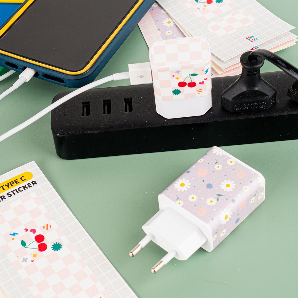 Jual Charger Stickers untuk Dekorasi Charger - Hariku Studio | Shopee ...