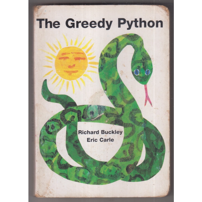 Jual BUKU RICHARD BUCKLEY ERIC CARLE - THE GREEDY PYTHON | Shopee Indonesia