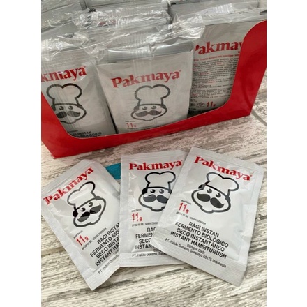 Jual Pakmaya ragi instan sachet 11gr (per-1)pcs | Shopee Indonesia