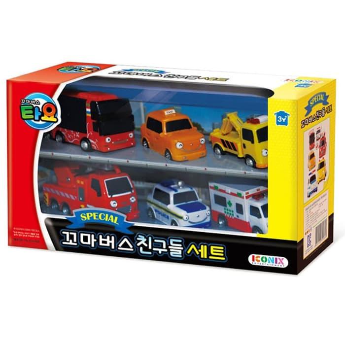 Jual Tayo The Little Bus Tyt-112010 Mini Cars Set 6 Styles | Shopee ...