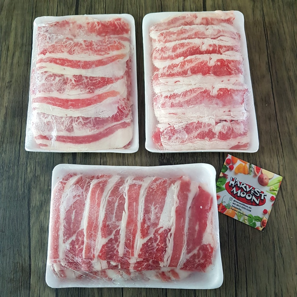 Jual Harvestmoon Beef Slice Usa Shortplate Per Pack Gr Shopee