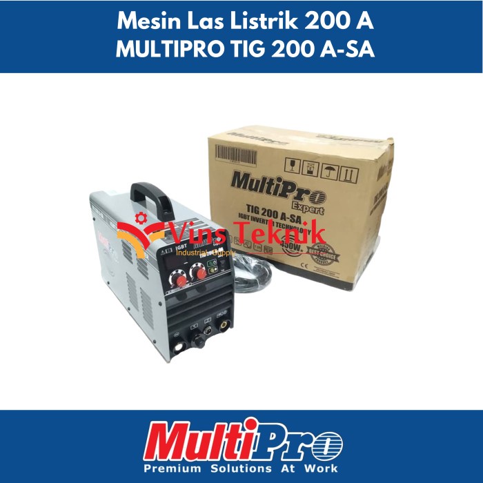 Jual Mesin Las Inverter Tig 200 A-Sa Multipro Tig 200 Asa | Shopee ...