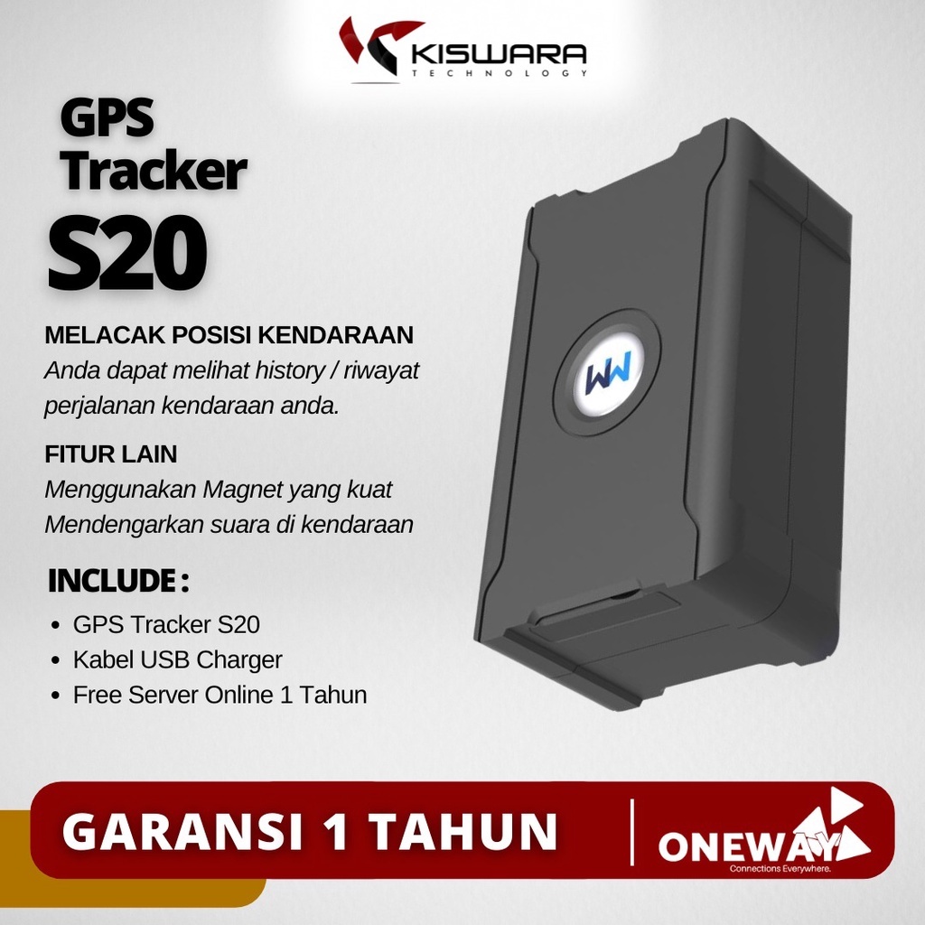 Jual OneWay GPS Tracker OW-S20 [2G] Kiswarabandung | Shopee Indonesia