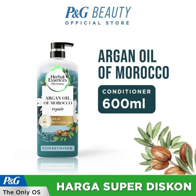 Jual Herbal Essences Conditioner Bio Renew Argan Oil Of Morocco 600 Ml ...