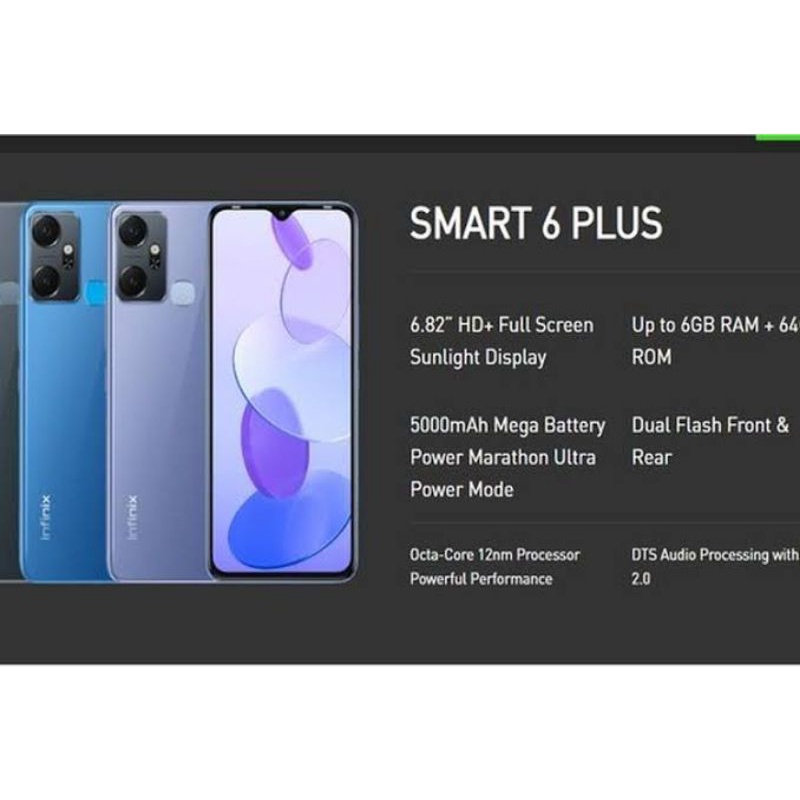 Jual SMART 6 PLUS 3/64GB NEWW Garansi resmi | Shopee Indonesia