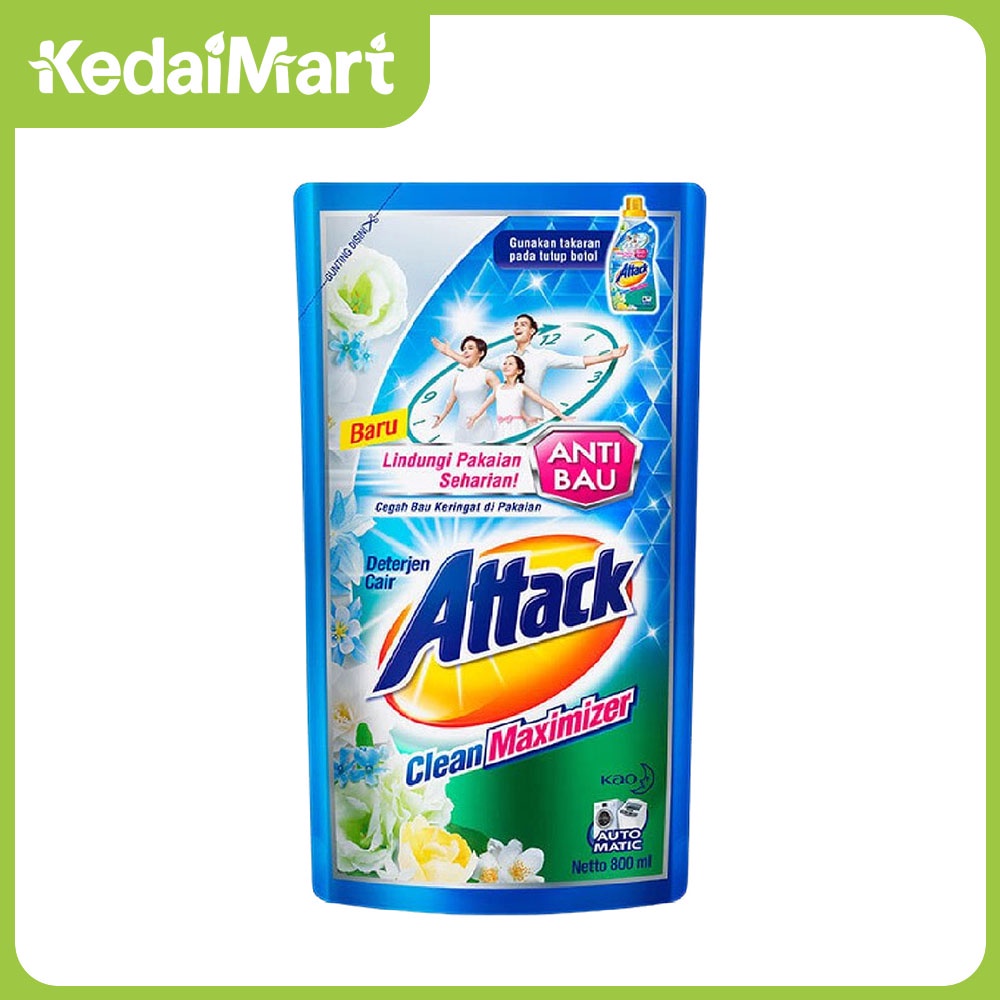 Jual Attack Liquid Clean Max Hygiene Refill 800 ml | Shopee Indonesia