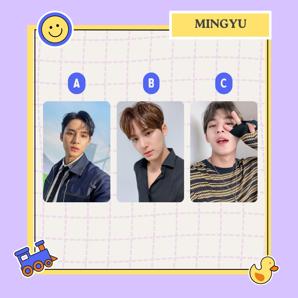 Jual Unofficial Photocard PC SEVENTEEN SVT Sebong Foto Selca Fankit ...