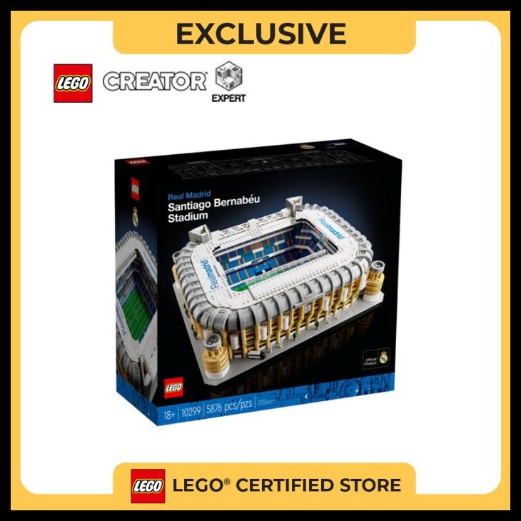 Jual LEGO 10299 CREATOR Real Madrid Santiago Bernabeu Stadium | Shopee ...