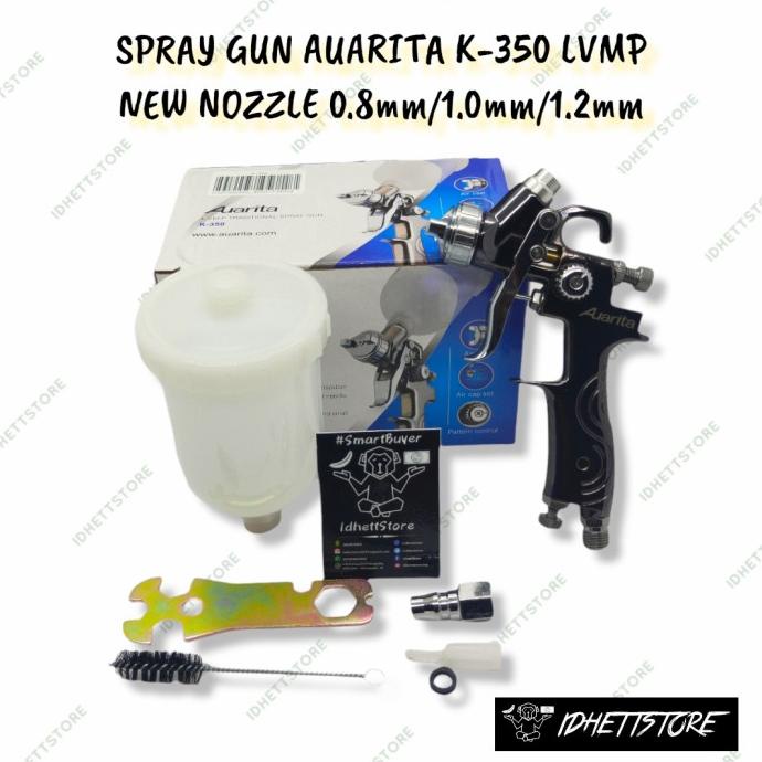 PROFI HVLP AUARITA K-3 Druckluft Lackierpistole Farbsprühpis Spritzpistole 125ml